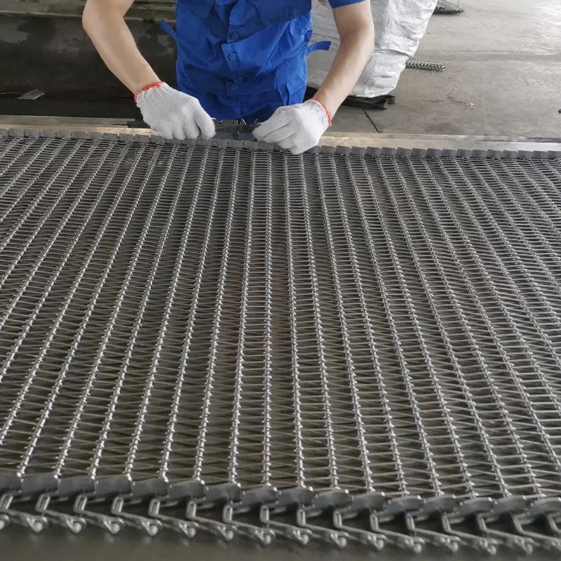 Snelvriestransportband voor aquatische producten