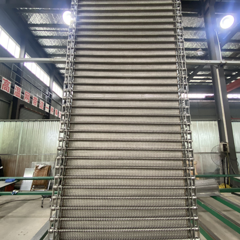 Mesh-riem voor zwartmakende ovens voor hardware en elektrisch gereedschap